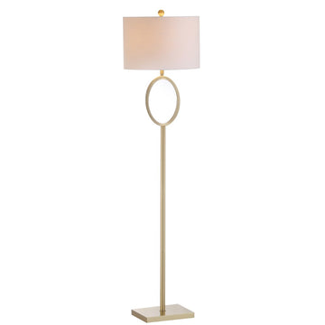 April 61" Metal LED Floor Lamp - JONATHAN Y